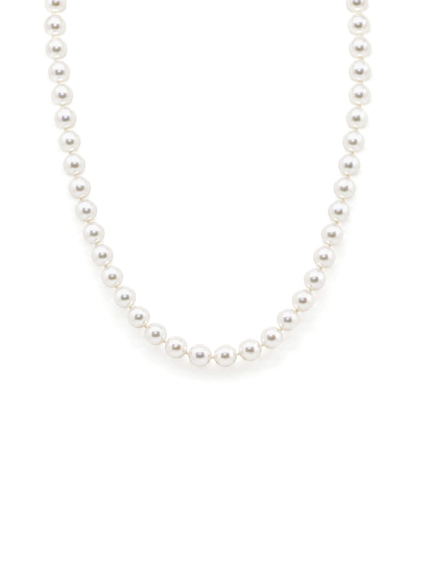 Fresh Water Strand 4-5mm, Silver Clasp