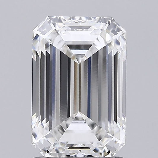 1.90 Carat D-VVS2 Emerald Lab Diamond