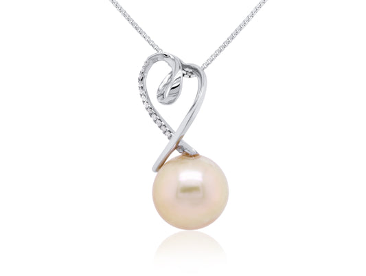 South Sea Pearl & Diamond Pendant