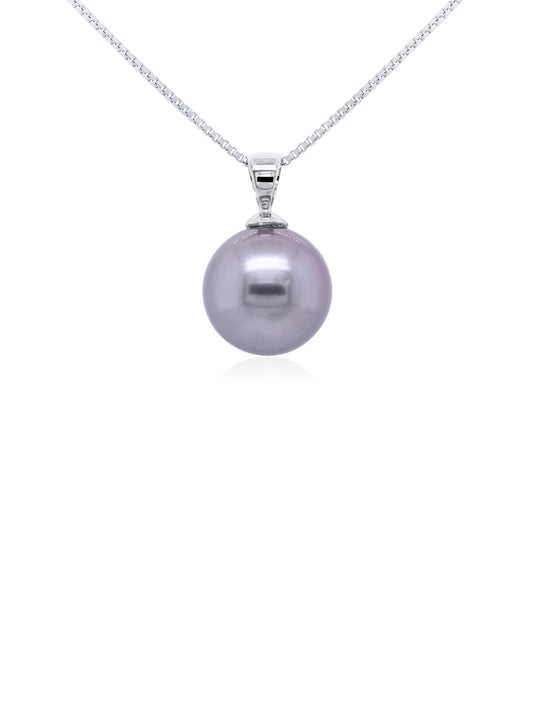 Tahitian Pendant 13mm 9K WG Drop