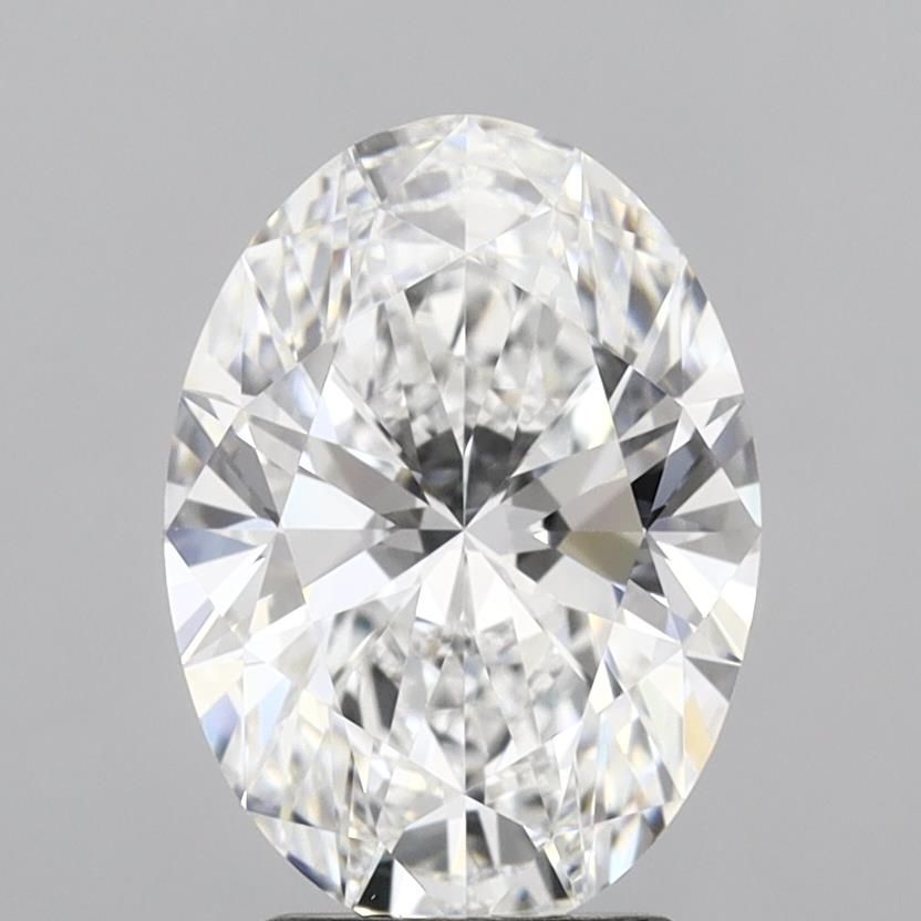 3.04 Carat D-VVS2 Oval Lab Diamond