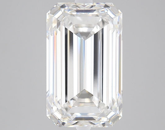 5.20 Carat D-VS1 Emerald Lab Diamond