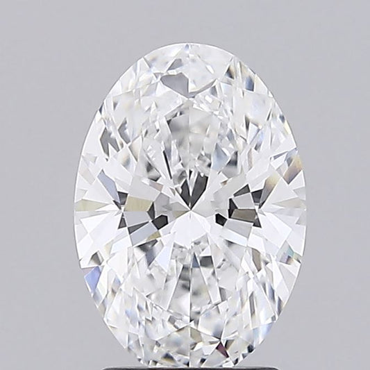 2.03 Carat D-VVS2 Oval Lab Diamond