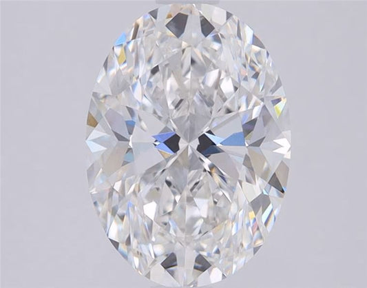 2.22 Carat E-VVS2 Oval Lab Diamond