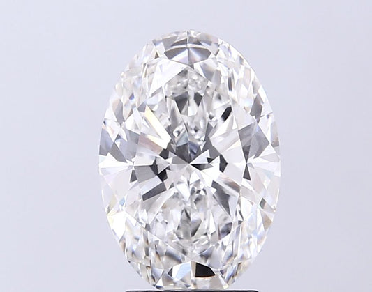 3.03 Carat E-VVS1 Oval Lab Diamond