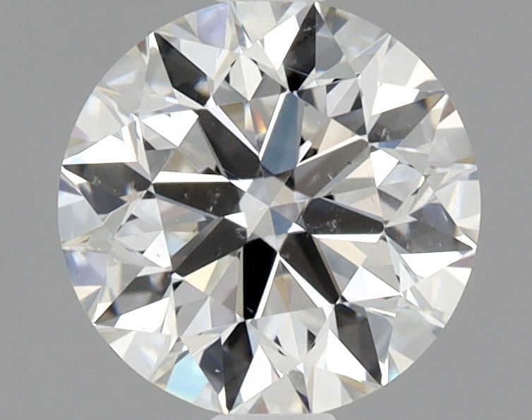 0.9 Carat F-SI1 Round Cut Diamond