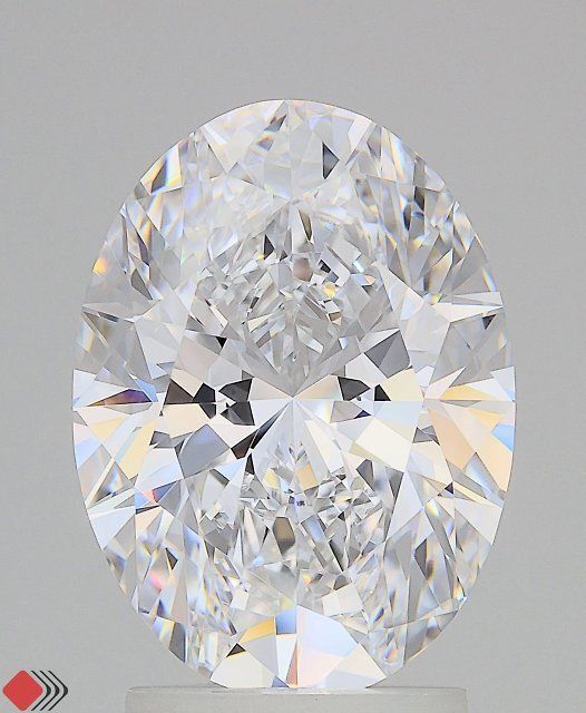 3.00 Carat D-IF Oval Lab Diamond