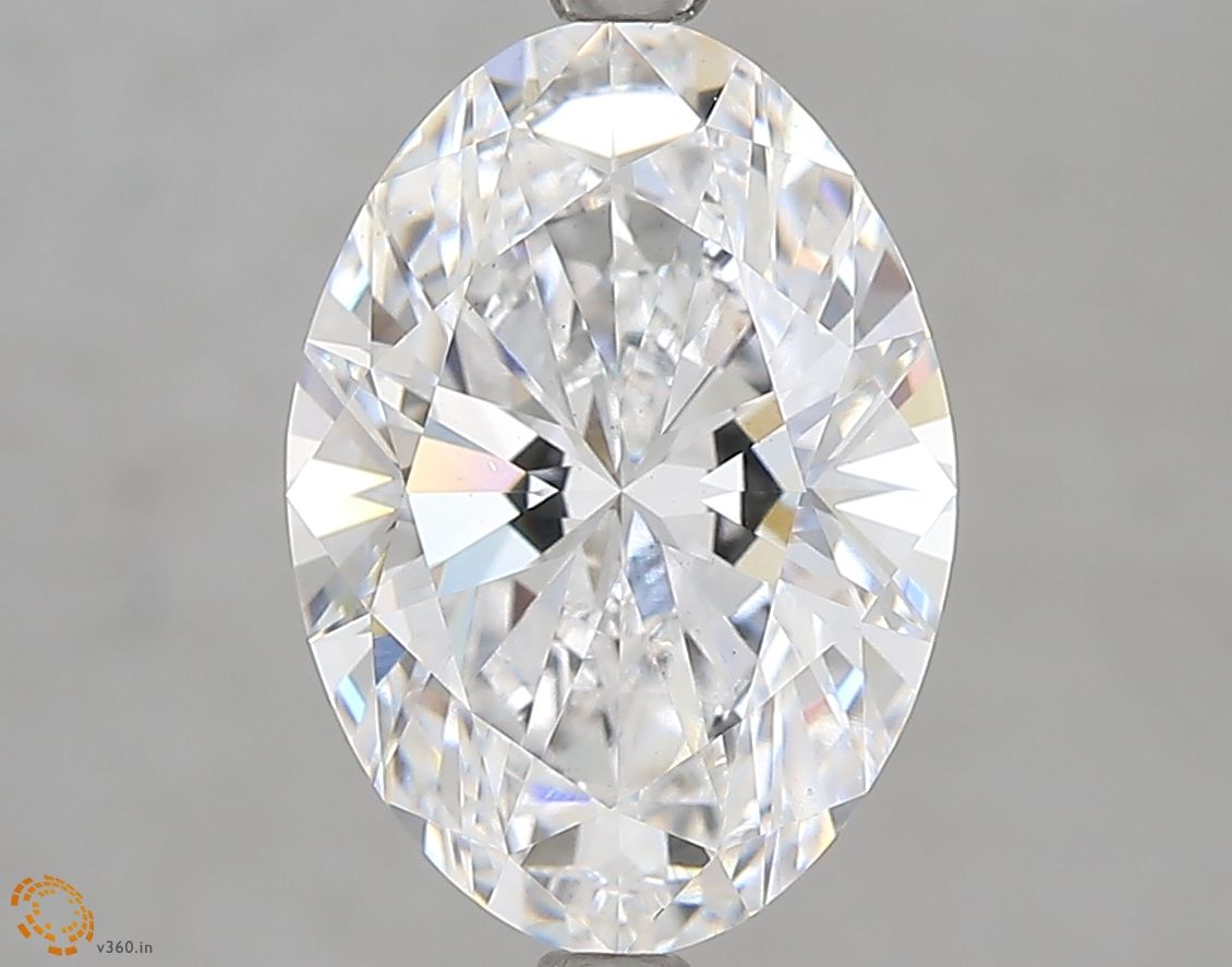 3.02 Carat D-VS1 Oval Lab Diamond