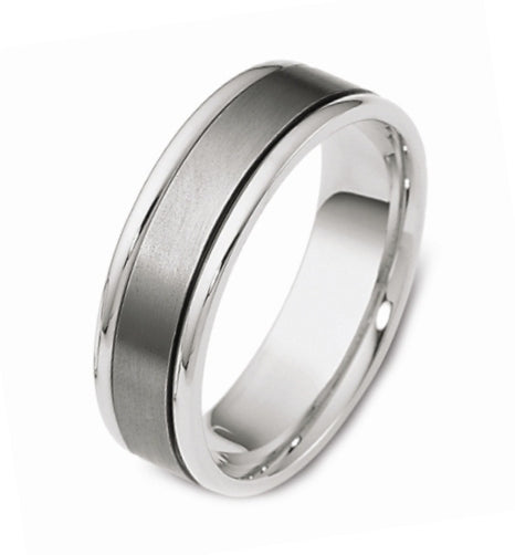 RING TITANIUM 6.5MM, Middle Size.