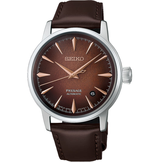 HCB003J Seiko Presage Automatic Dress, Leather Strap