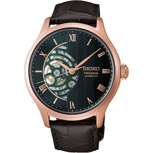 HCB007J Seiko Presage Japanese Garden, Leather Strap