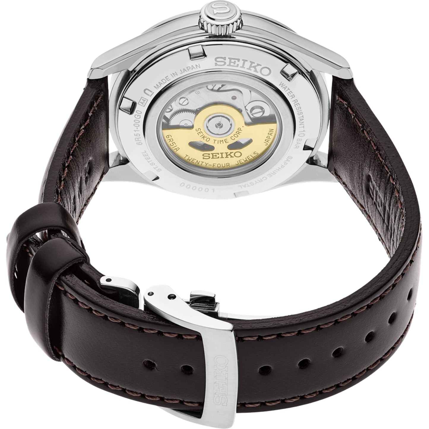 HCC003J Seiko Presage Classic, Leather Strap
