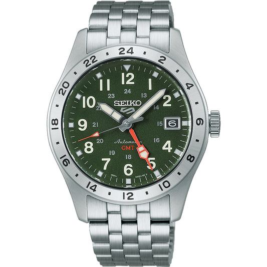 HDB001K Seiko 5 Field Series, G.M.T Bracelet Band
