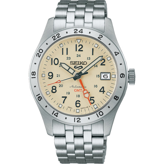 HDB002K Seiko 5 Field Series, G.M.T Bracelet Band