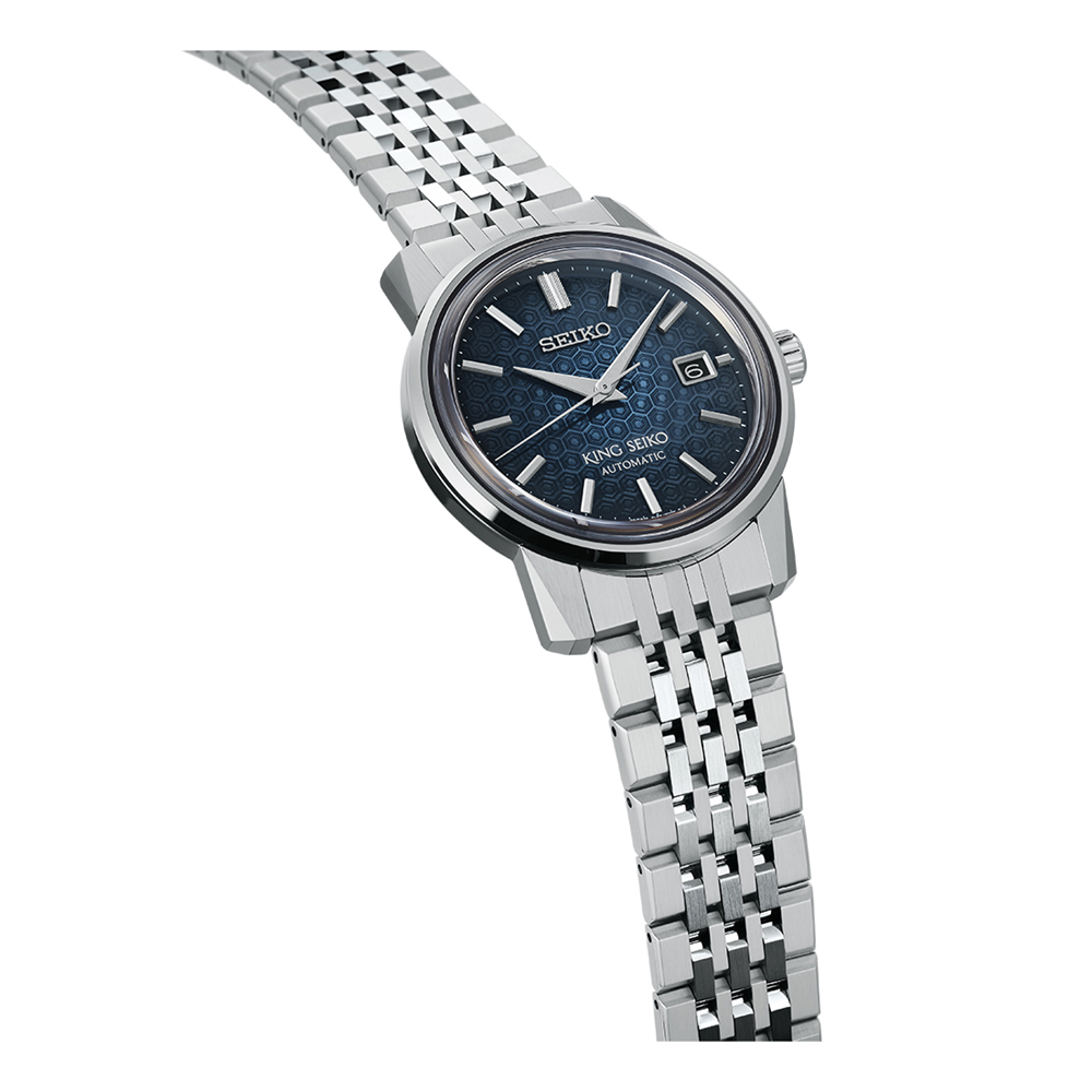 King Seiko SJE105J Automatic Date, Bracelet Band