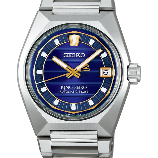 Seiko SLA083J King Seiko Vanac Purple Dial, Bracelet Band