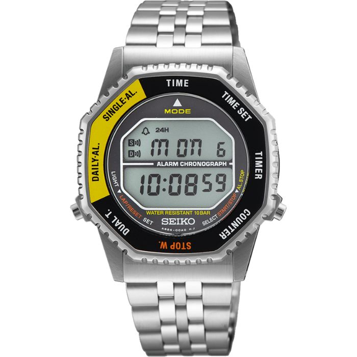 SMGG17P Seiko Digital Watch, Bracelet Band