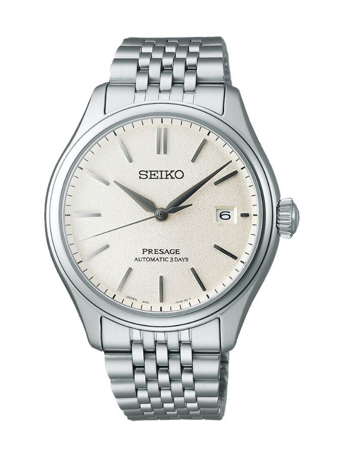 Seiko SPB463J Presage Automatic with a Bracelet Band