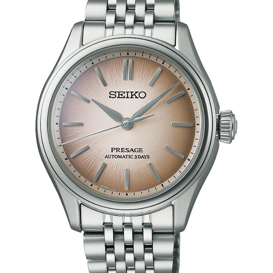 Seiko SPB523J Presage Analogue 3-Hands, Bracelet Band