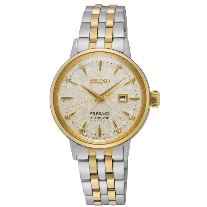 Seiko SRE010J Diamond Set Presage, Bracelet Band