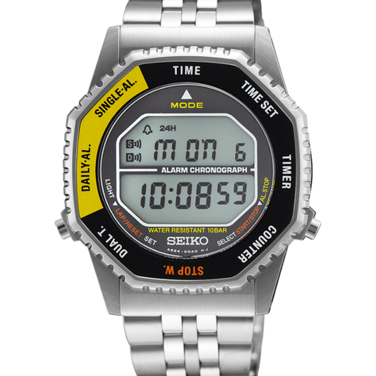 SMGG17P Seiko Digital Watch, Bracelet Band