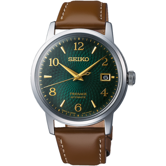 Seiko SRPE45J Presage Automatic Leather Strap