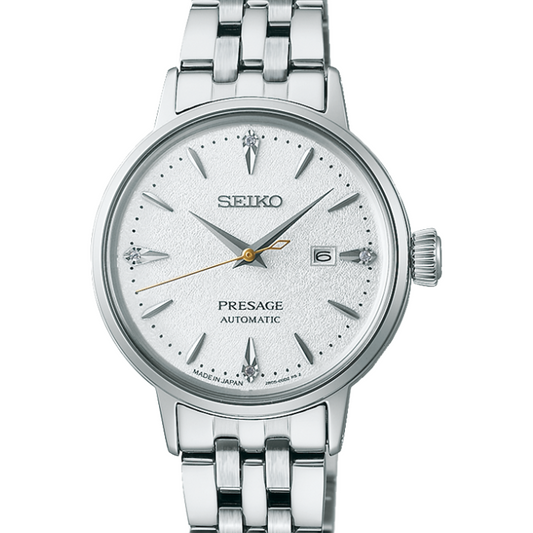 SRE017J Seiko Diamond Set Presage, Bracelet Band