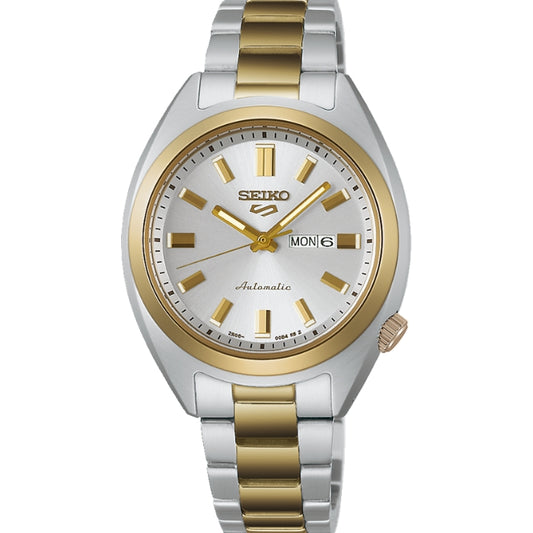 Seiko 5 SRE021K SNXS Series 2Tone, Bracelet Band