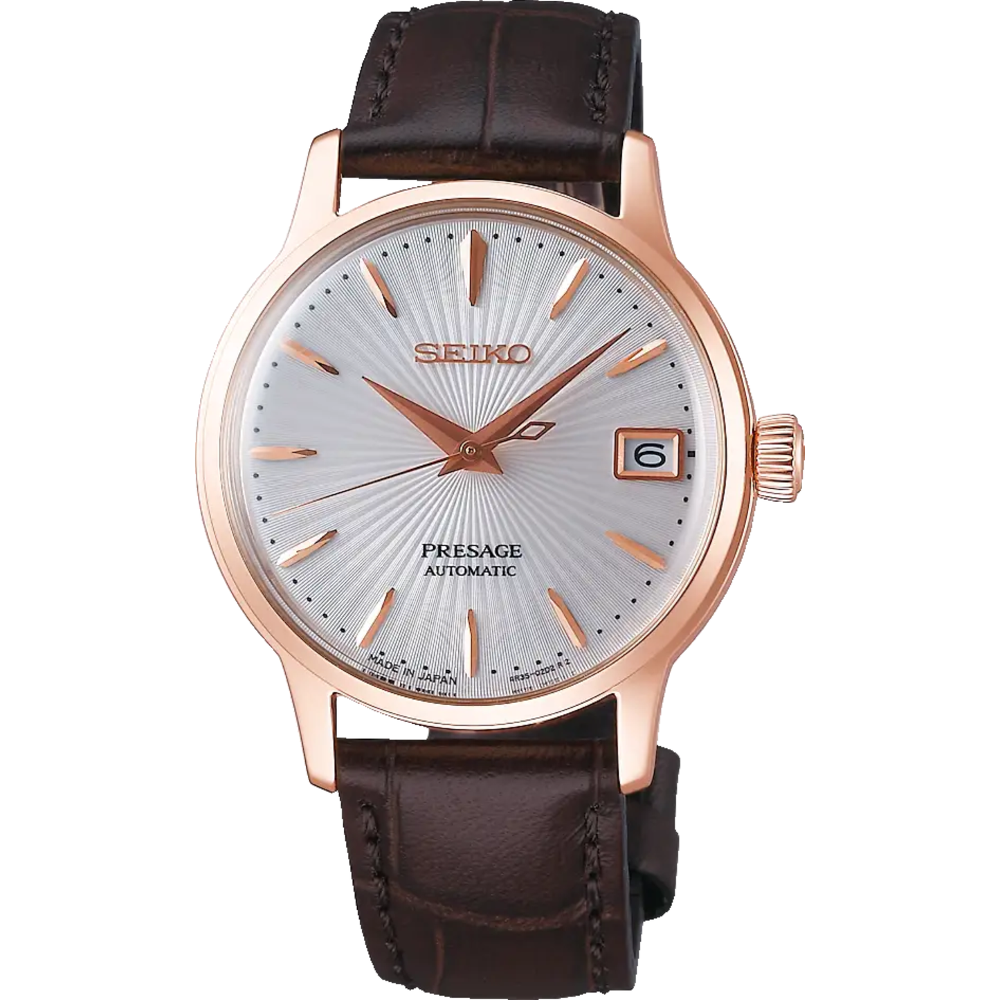 Seiko SRP852J Presage Automatic Date, Leather Band