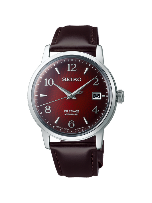 Seiko SRPE41J Presage Automatic, Leather Strap