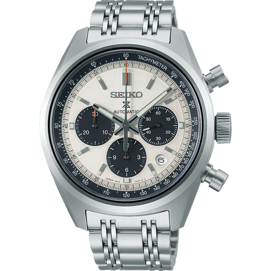 Seiko SRQ047J Prospex Automatic Speed Timer, Bracelet Band