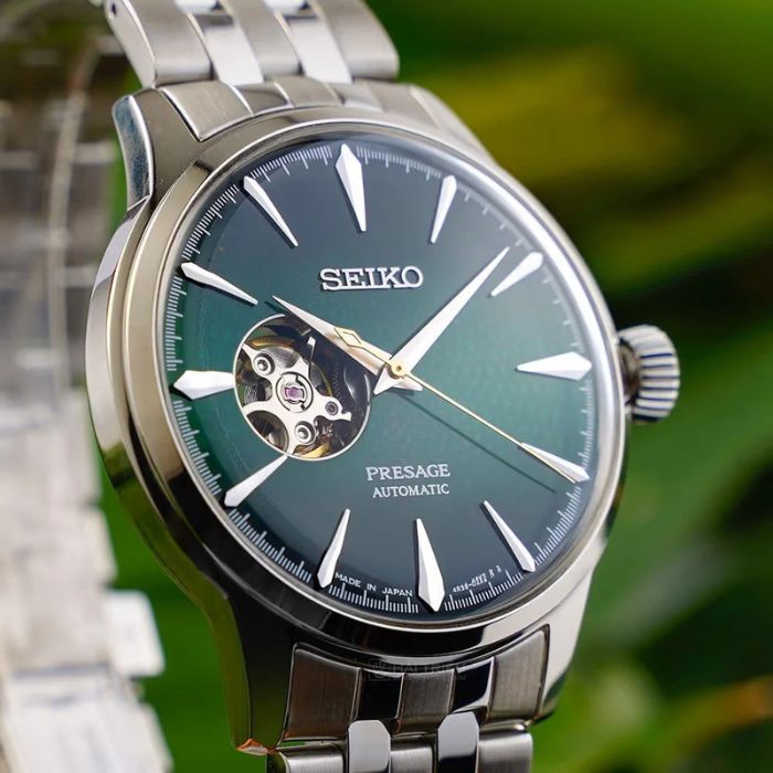 Seiko SSA441J Presage Cocktail Time Green Dial