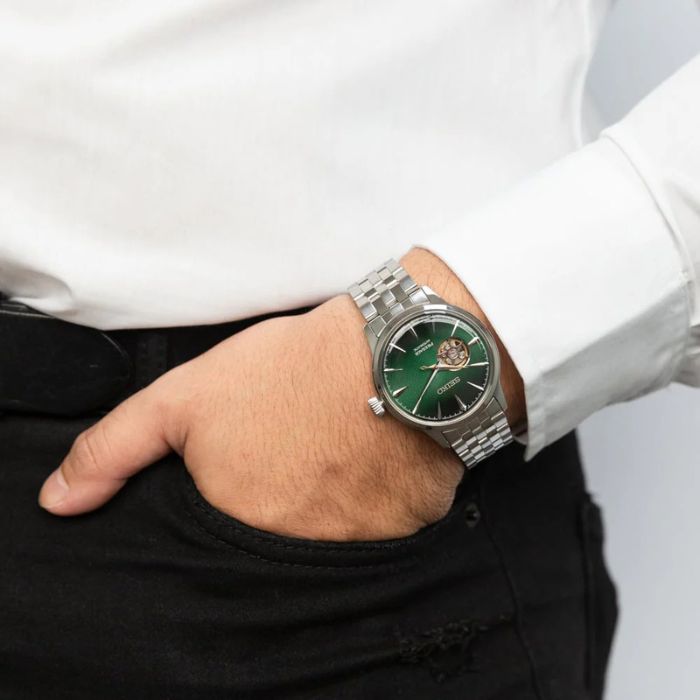 Seiko SSA441J Presage Cocktail Time Green Dial