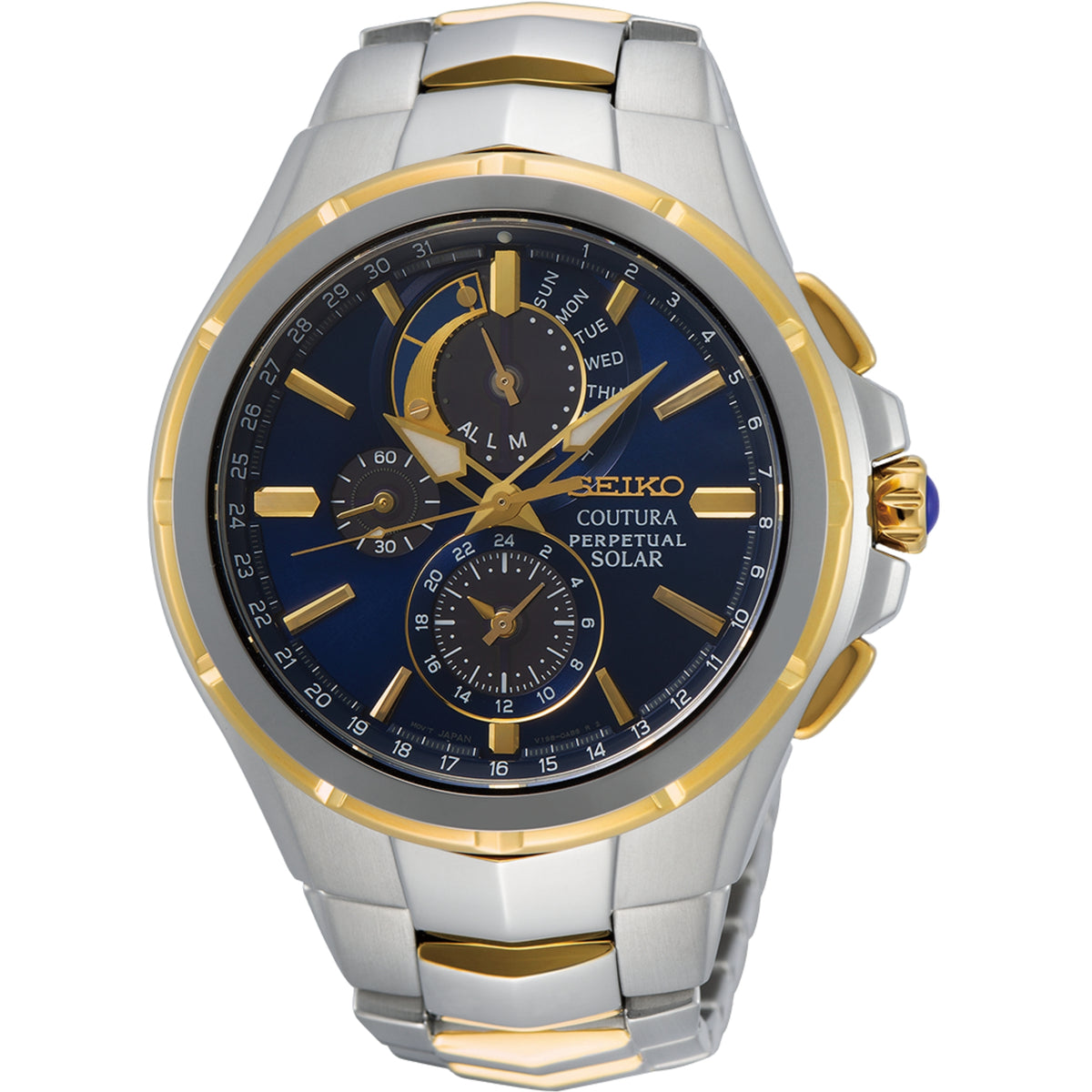 SSC798P Seiko Coutura Solar Perpetual, Bracelet Band