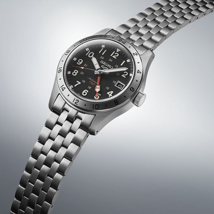 Seiko 5 SSK023K Automatic GMT Watch