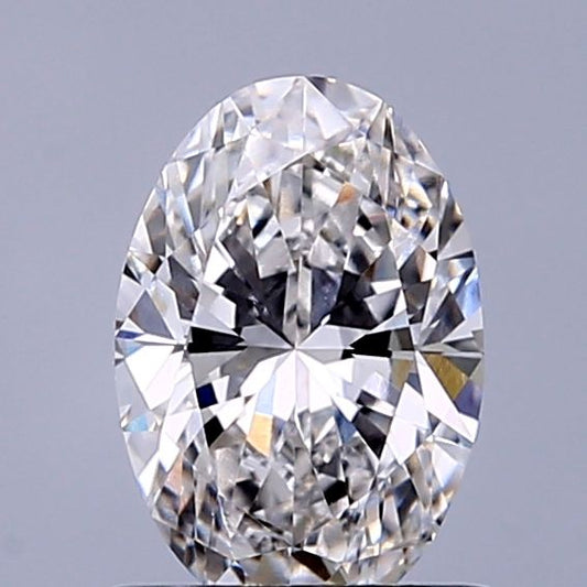 0.78 Carat E-VVS2 Oval Lab Diamond