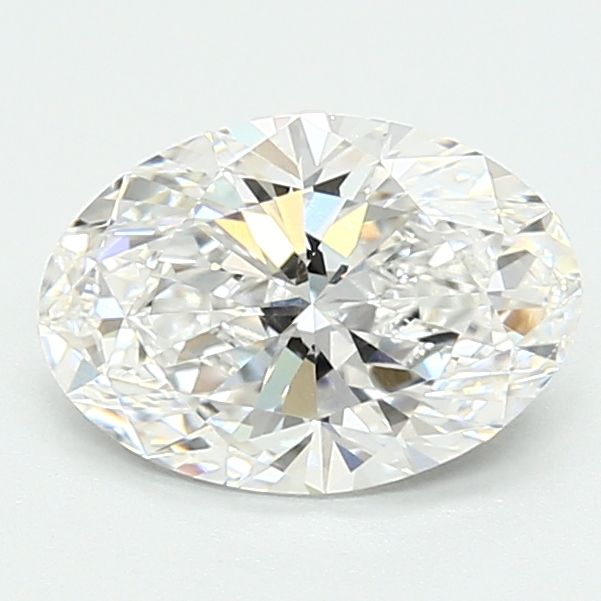 1.58 Carat D-VVS2 Oval Lab Diamond