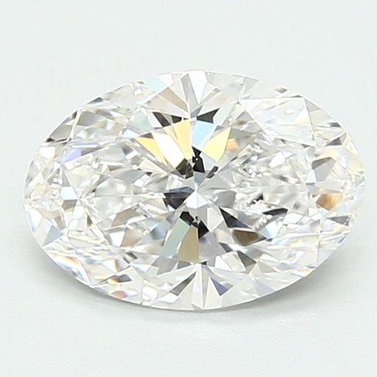 1.58 Carat D-VVS2 Oval Lab Diamond