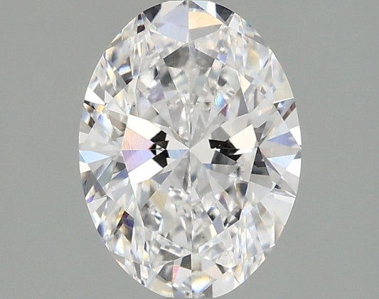 1.51 Carat D-VS1 Oval Lab Diamond