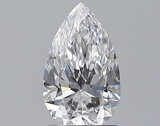 1.03 Carat D-VVS1 Pear Cut Diamond