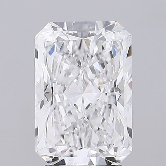 2.95 Carat D-VVS2 Radiant Lab Diamond