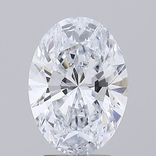 3.01 Carat E-VS1 Oval Lab Diamond