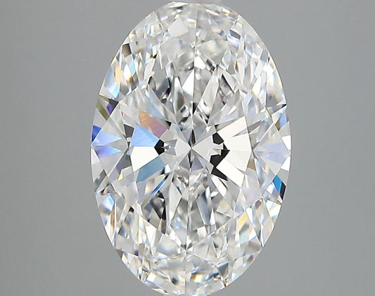 3.01 Carat D-VVS2 Oval Lab Diamond