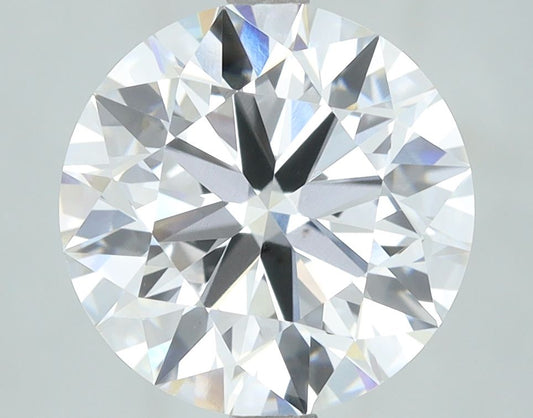 4.00 Carat D-VVS2 Round Lab Diamond