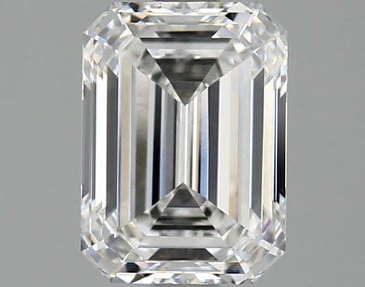 1.99 Carat D-VVS2 Emerald Lab Diamond