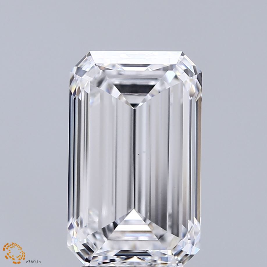 5.00 Carat D-VS1 Emerald Lab Diamond