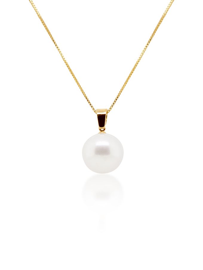 18ct White Gold Southsea Pearl Necklace - R.L. Austen | R.L. Austen